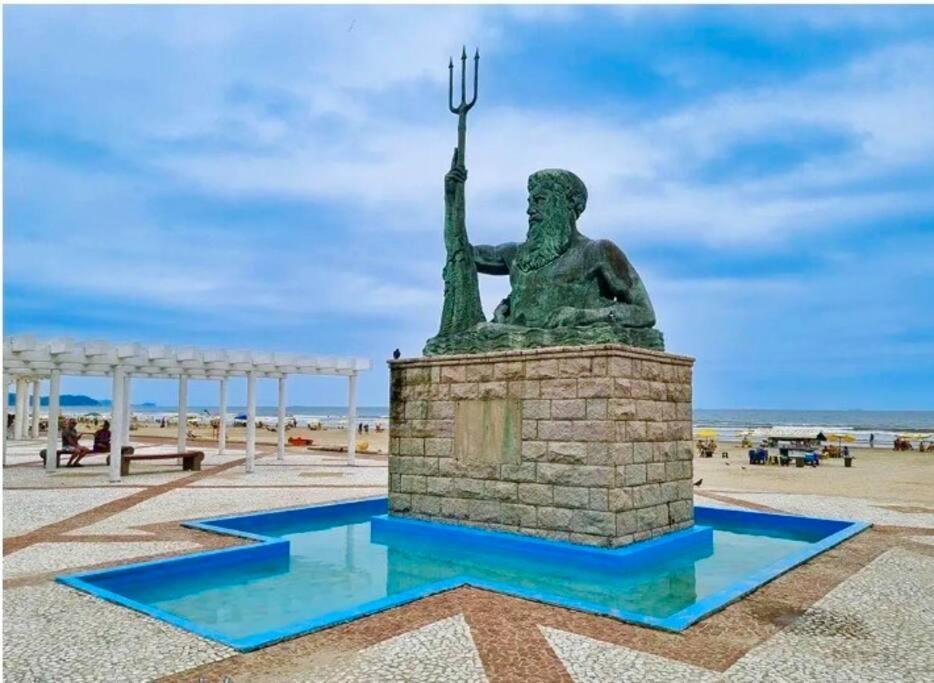Apto Aconchegante - Praia Grande Exterior foto