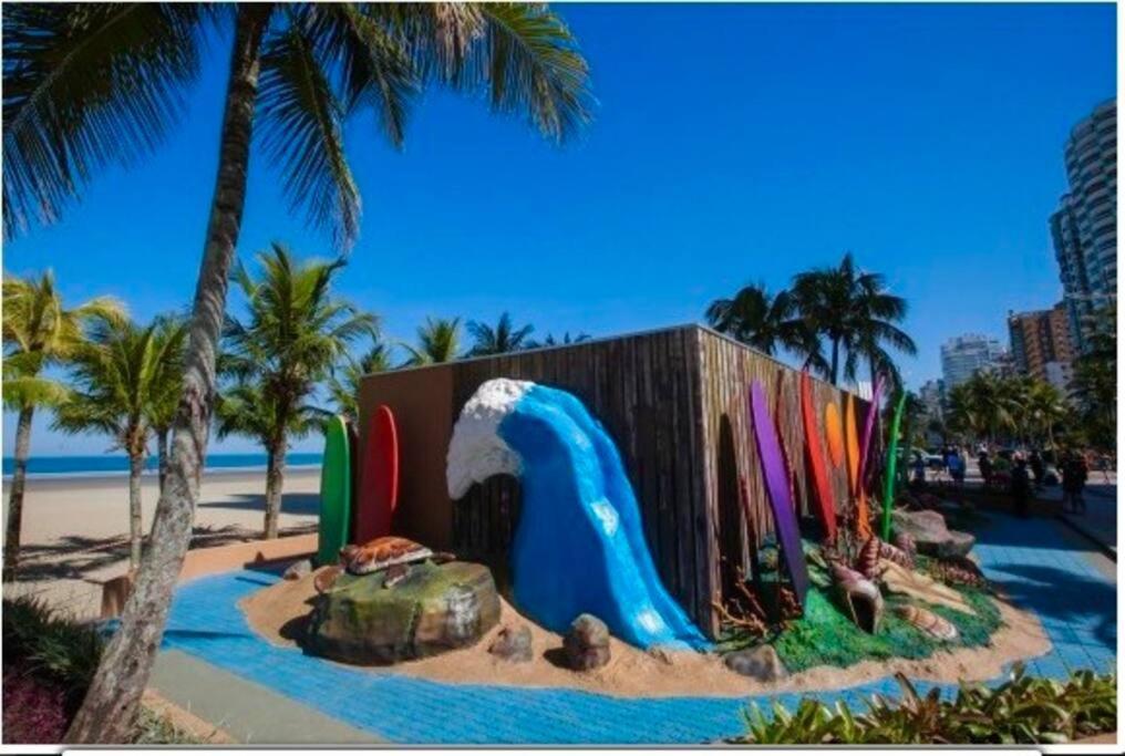 Apto Aconchegante - Praia Grande Exterior foto